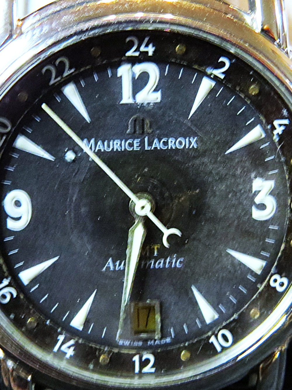 Maurice Lacroix Pontos GMT Automatic (Reference 10818 / PT6037).